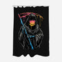 Color Drip Reaper-None-Polyester-Shower Curtain-glitchygorilla