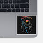 Color Drip Reaper-None-Glossy-Sticker-glitchygorilla