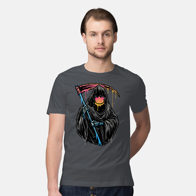 Color Drip Reaper-Mens-Premium-Tee-glitchygorilla
