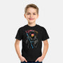Color Drip Reaper-Youth-Basic-Tee-glitchygorilla