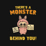 There's A Monster Behind You-None-Drawstring-Bag-kg07