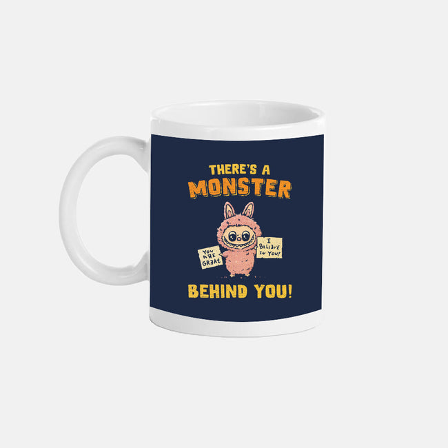 There's A Monster Behind You-None-Mug-Drinkware-kg07