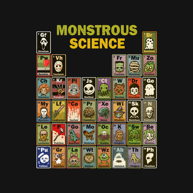 Monstrous Science-Youth-Crew Neck-Sweatshirt-kg07