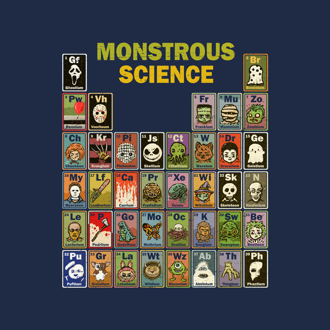Monstrous Science-Mens-Basic-Tee-kg07
