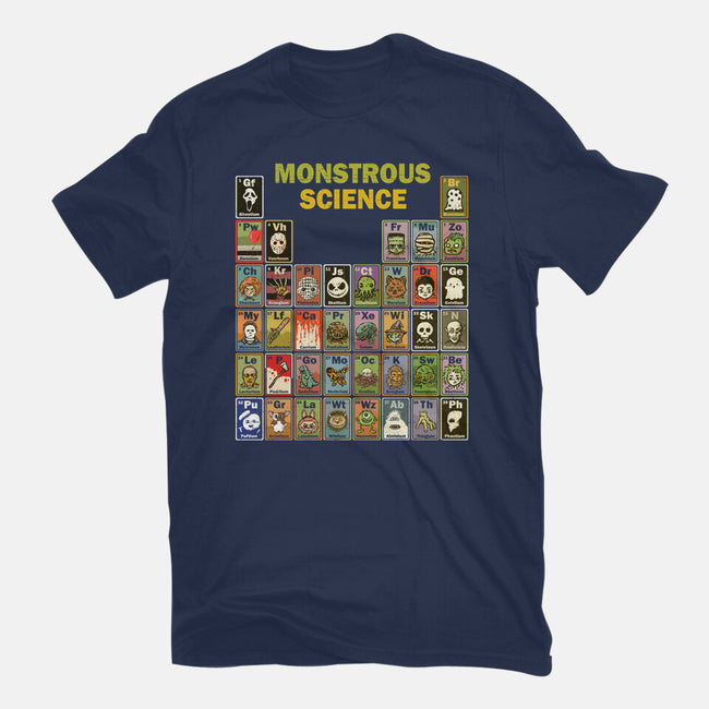 Monstrous Science-Mens-Basic-Tee-kg07