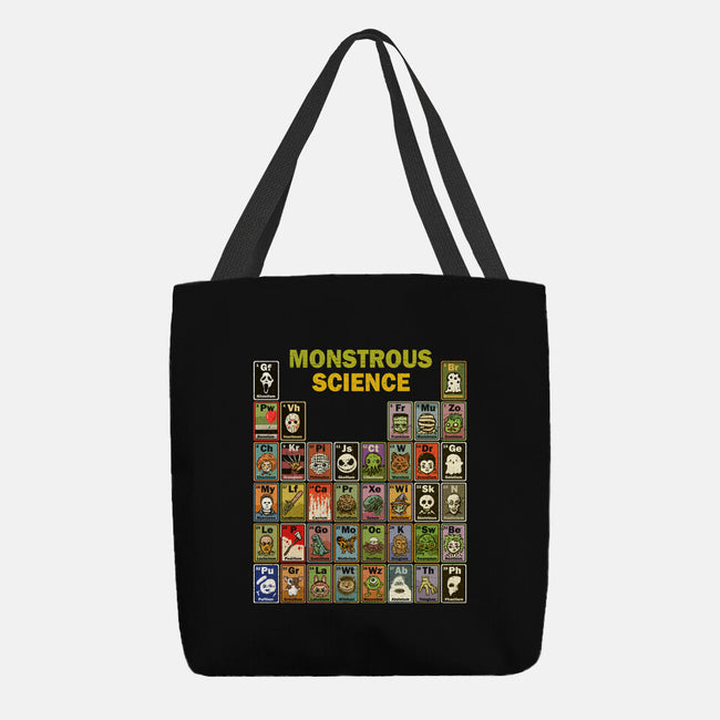 Monstrous Science-None-Basic Tote-Bag-kg07
