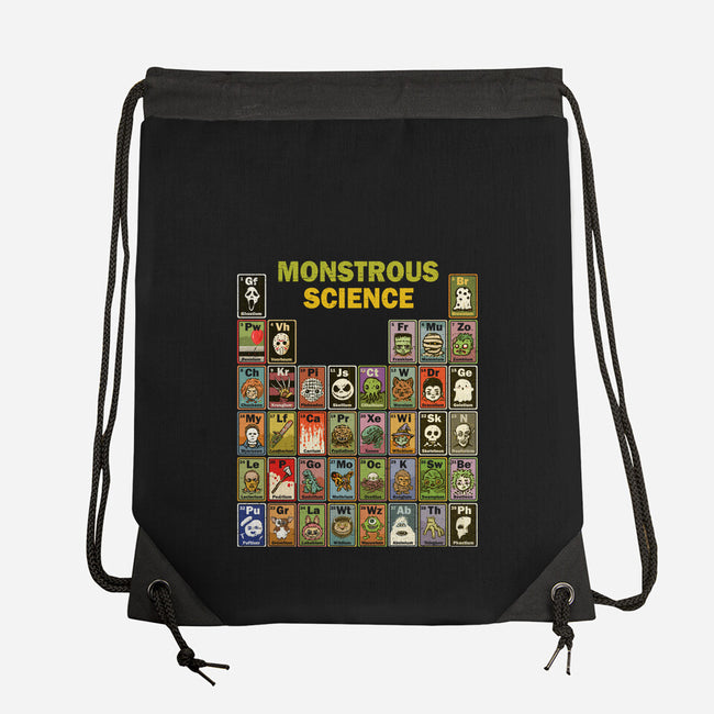 Monstrous Science-None-Drawstring-Bag-kg07