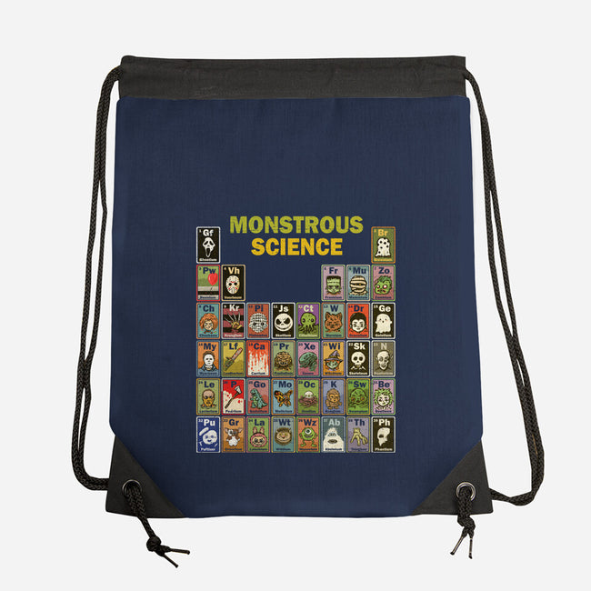 Monstrous Science-None-Drawstring-Bag-kg07