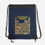 Monstrous Science-None-Drawstring-Bag-kg07
