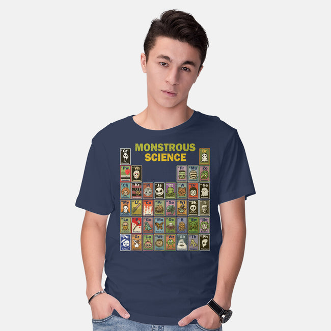 Monstrous Science-Mens-Basic-Tee-kg07
