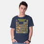 Monstrous Science-Mens-Basic-Tee-kg07