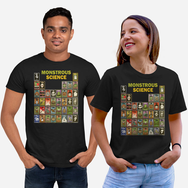 Monstrous Science-Unisex-Basic-Tee-kg07