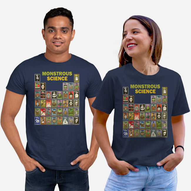 Monstrous Science-Unisex-Basic-Tee-kg07