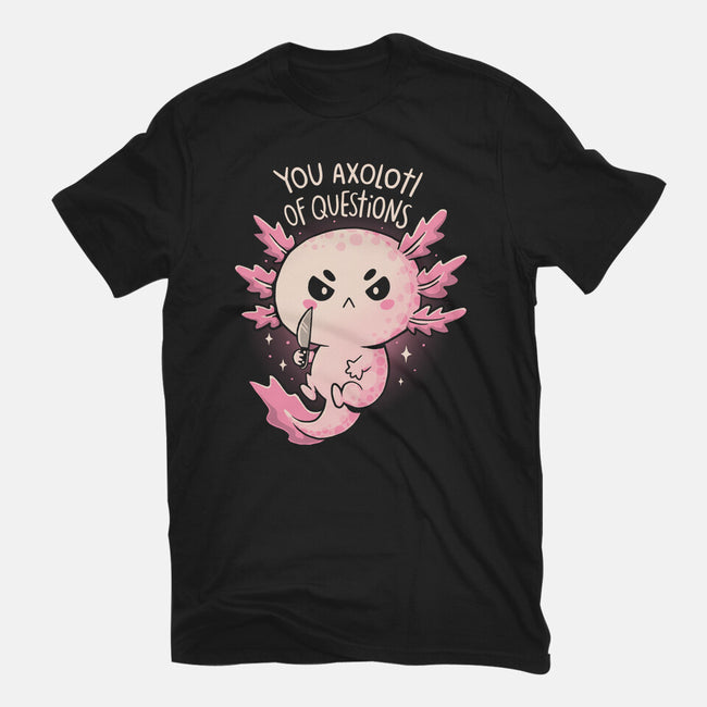 You Axolotl Of Questions-Womens-Fitted-Tee-koalastudio