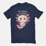 You Axolotl Of Questions-Womens-Fitted-Tee-koalastudio