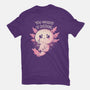 You Axolotl Of Questions-Womens-Fitted-Tee-koalastudio