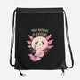 You Axolotl Of Questions-None-Drawstring-Bag-koalastudio