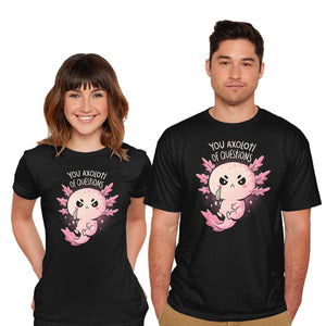 You Axolotl Of Questions-Mens-Basic-Tee-koalastudio