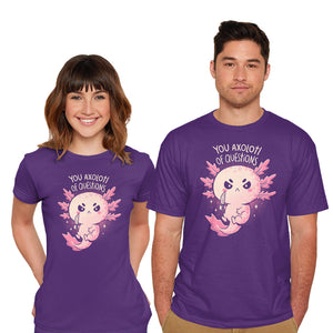 You Axolotl Of Questions-Mens-Basic-Tee-koalastudio