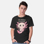 You Axolotl Of Questions-Mens-Basic-Tee-koalastudio