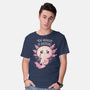 You Axolotl Of Questions-Mens-Basic-Tee-koalastudio