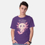 You Axolotl Of Questions-Mens-Basic-Tee-koalastudio