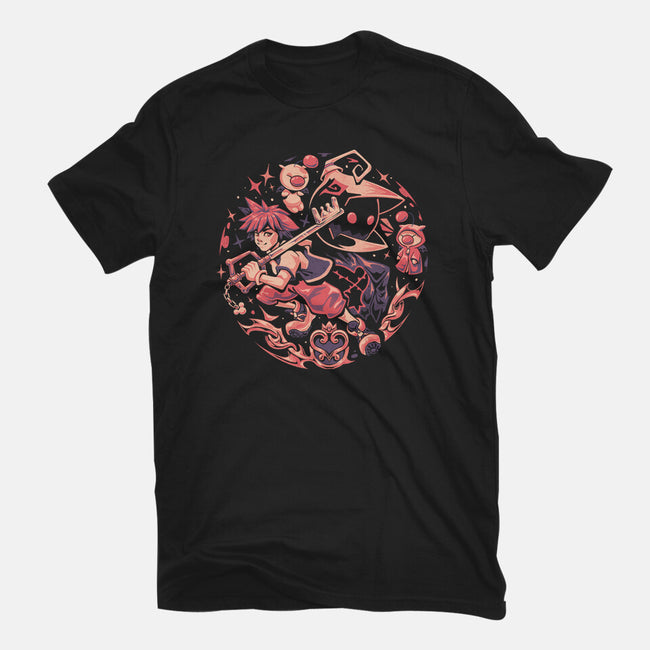Hearts In Balance-Mens-Basic-Tee-eduely