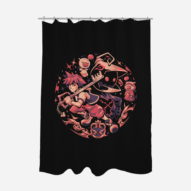 Hearts In Balance-None-Polyester-Shower Curtain-eduely