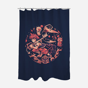 Hearts In Balance-None-Polyester-Shower Curtain-eduely
