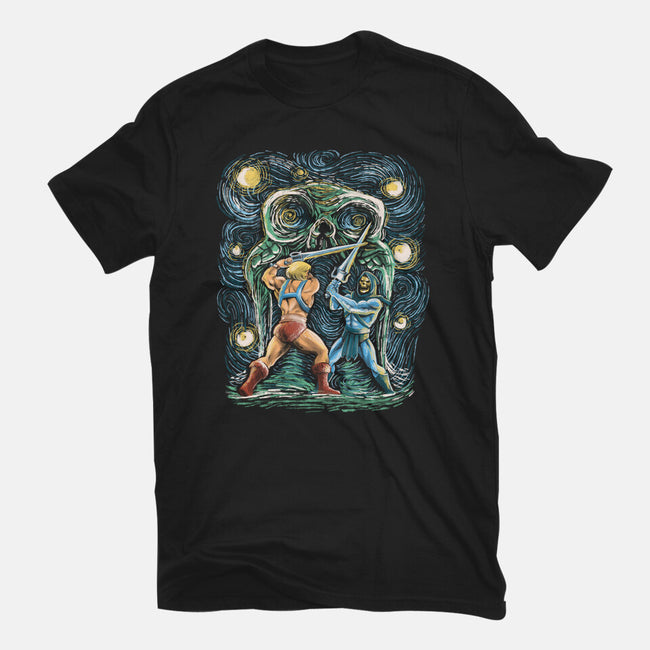Starry Masters-Womens-Fitted-Tee-zascanauta