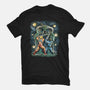 Starry Masters-Womens-Fitted-Tee-zascanauta