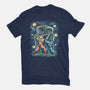 Starry Masters-Womens-Fitted-Tee-zascanauta
