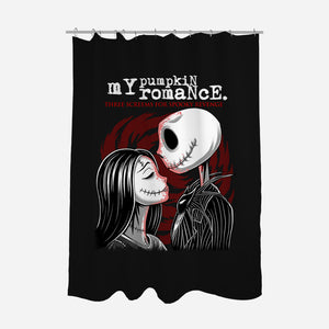 My Pumpkin Romance-None-Polyester-Shower Curtain-rmatix