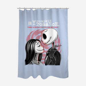 My Pumpkin Romance-None-Polyester-Shower Curtain-rmatix
