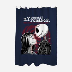 My Pumpkin Romance-None-Polyester-Shower Curtain-rmatix