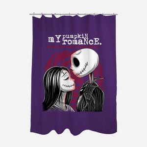 My Pumpkin Romance-None-Polyester-Shower Curtain-rmatix