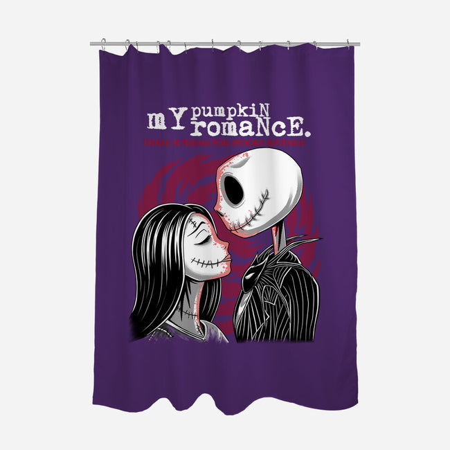 My Pumpkin Romance-None-Polyester-Shower Curtain-rmatix