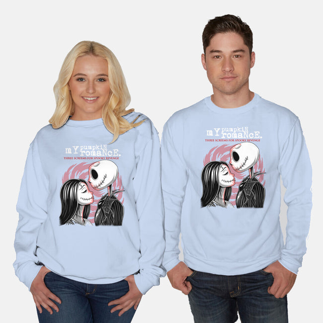 My Pumpkin Romance-Unisex-Crew Neck-Sweatshirt-rmatix