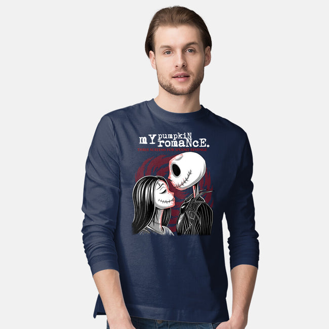 My Pumpkin Romance-Mens-Long Sleeved-Tee-rmatix
