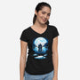 Just Believe In The Magic-Womens-V-Neck-Tee-Vallina84