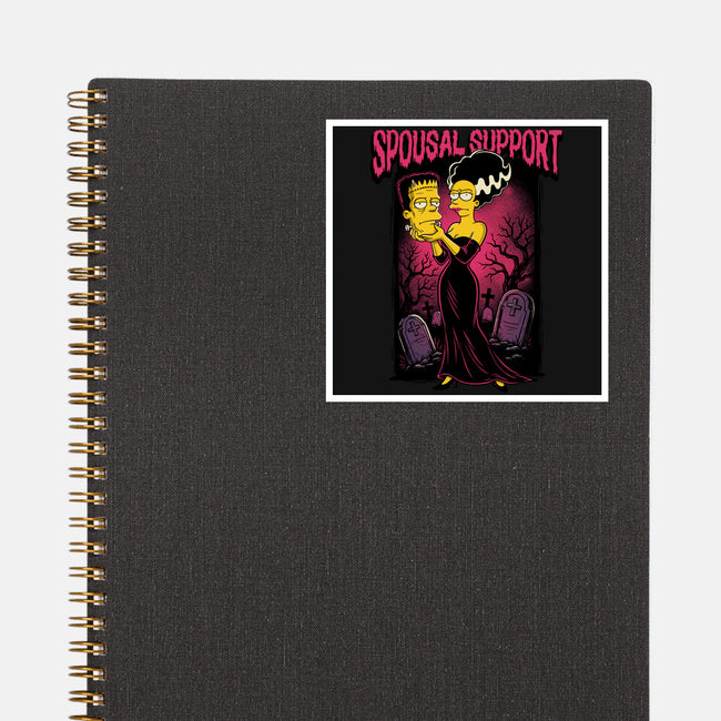 Spousal Support-None-Glossy-Sticker-P1yu5h