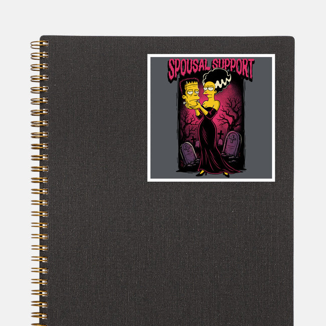 Spousal Support-None-Glossy-Sticker-P1yu5h