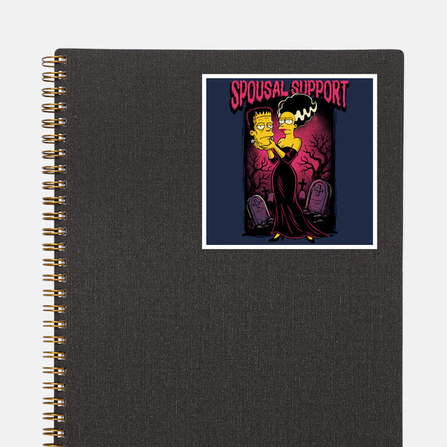 Spousal Support-None-Glossy-Sticker-P1yu5h