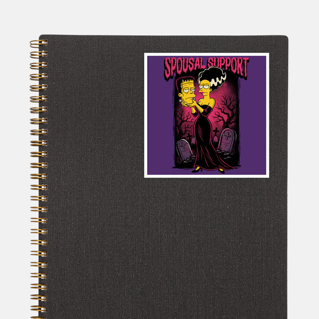 Spousal Support-None-Glossy-Sticker-P1yu5h