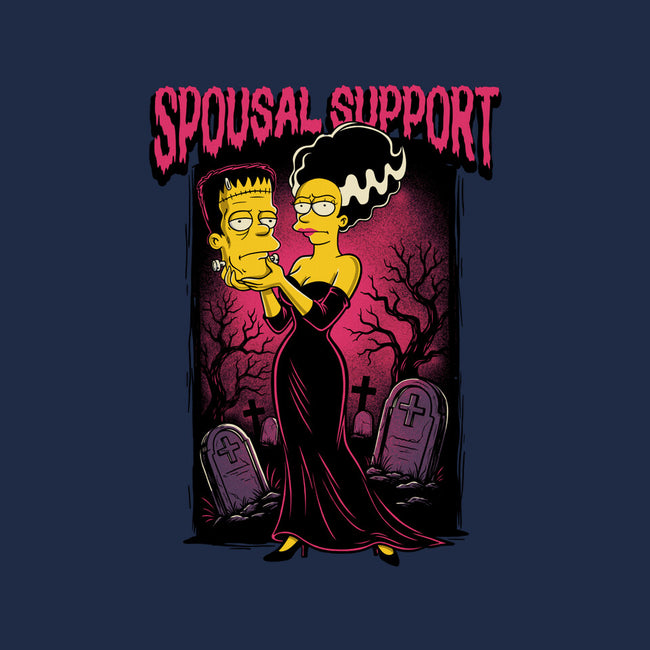 Spousal Support-Womens-Fitted-Tee-P1yu5h