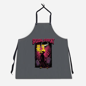 Spousal Support-Unisex-Kitchen-Apron-P1yu5h