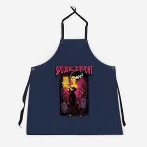 Spousal Support-Unisex-Kitchen-Apron-P1yu5h