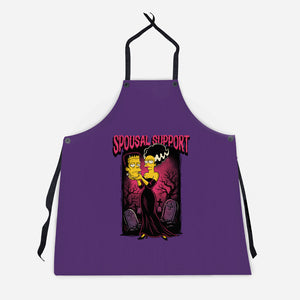 Spousal Support-Unisex-Kitchen-Apron-P1yu5h