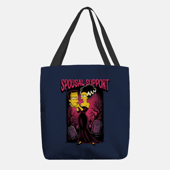 Spousal Support-None-Basic Tote-Bag-P1yu5h