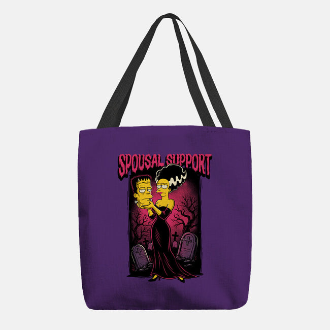 Spousal Support-None-Basic Tote-Bag-P1yu5h